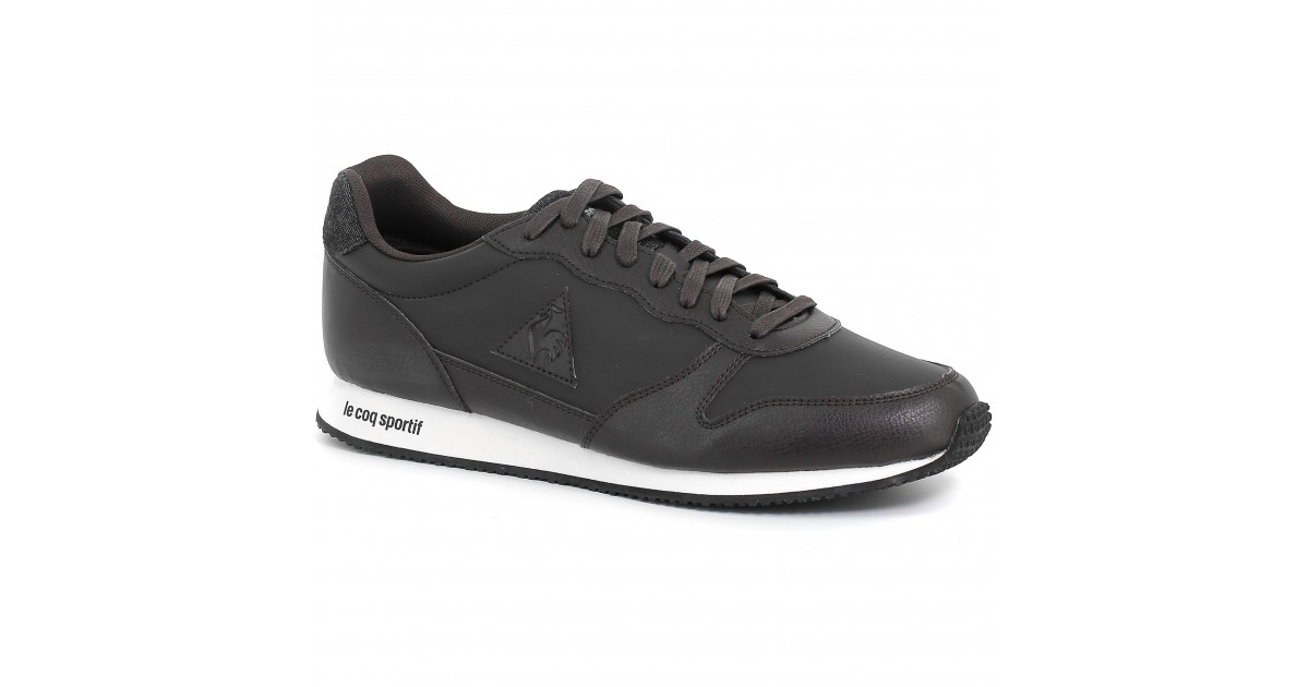sneakers retro running le coq sportif alpha winter craft reglisse black Tempo Stores