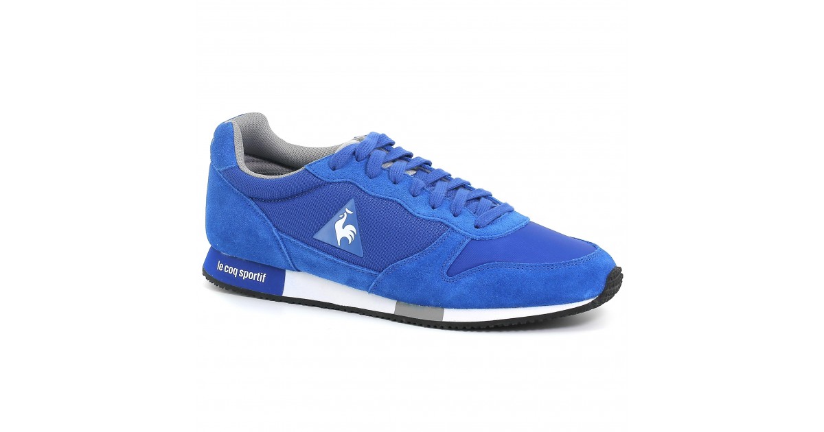 sneakers retro running le coq sportif alpha jersey classic blue titanium Tempo Stores