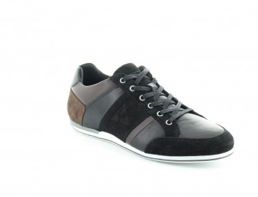 cernay leather/chambray black