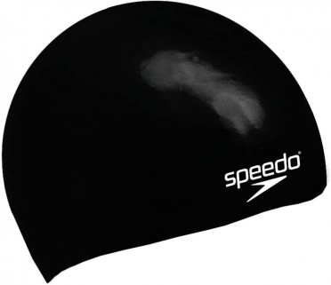 plain moulded silicone cap black