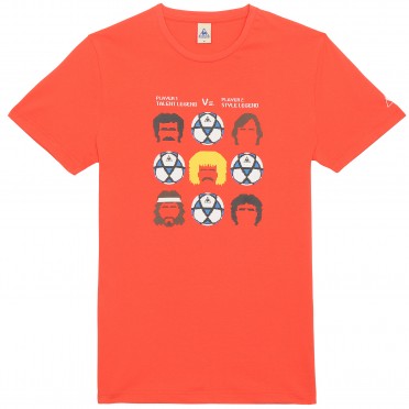 graphic sp lamium tee ss m red
