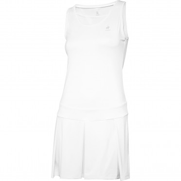 tennis match alive dress w optical white
