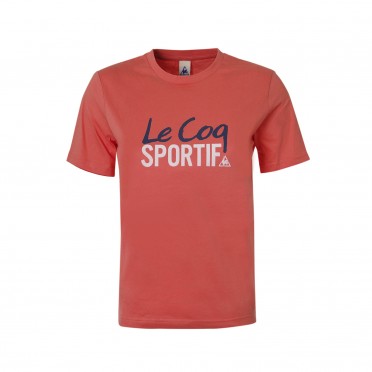 ligne logo abordage tee ss inf summer coral