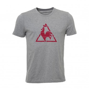 core chronic tee ss m light heather grey