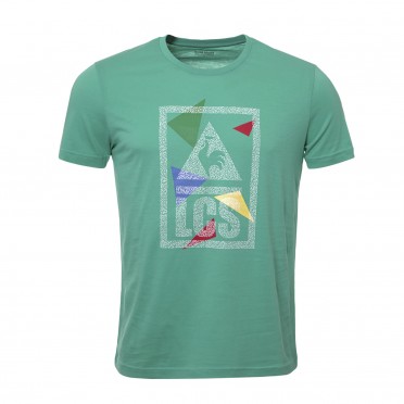 core anilo tee ss m vivid green
