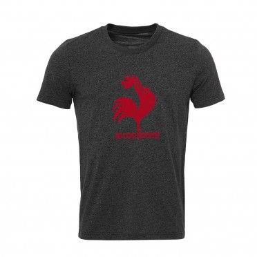 bacina tee ss m heather black