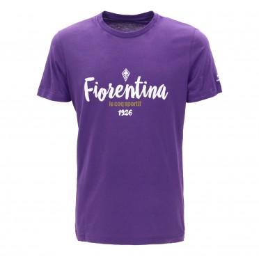 fiorentina fanwear tee ss n° 3 m violet j