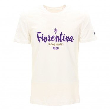 fiorentina fanwear tee ss n° 3 m optical white