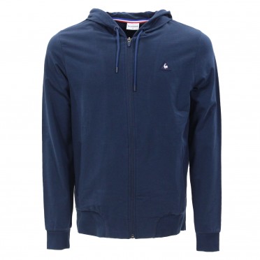 ess lf fz hoody light m dress blues