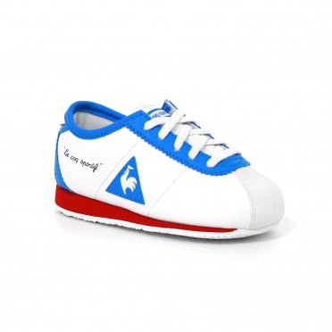 wendon inf s lea optical white/vintage red