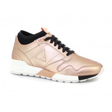 omicron w s lea metallic rose gold/black
