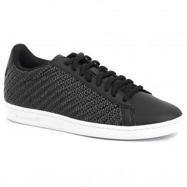 courtset w woven black