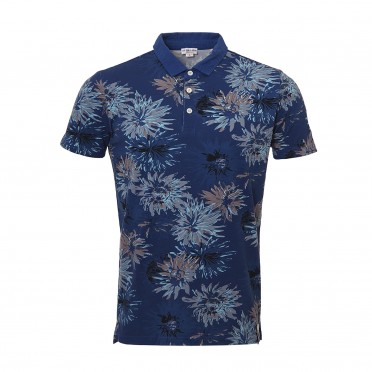 floral polo