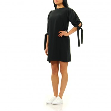 w dress 3/4 sleeve black