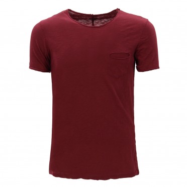 m-ss t-shirt bordeaux
