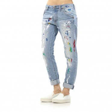 w jeans paint