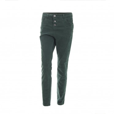 w-pant 5t tapered fash verde fant