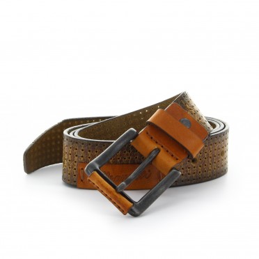 allover perforated belt