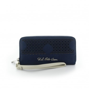 w wallet blue