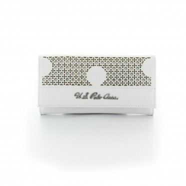w wallet white