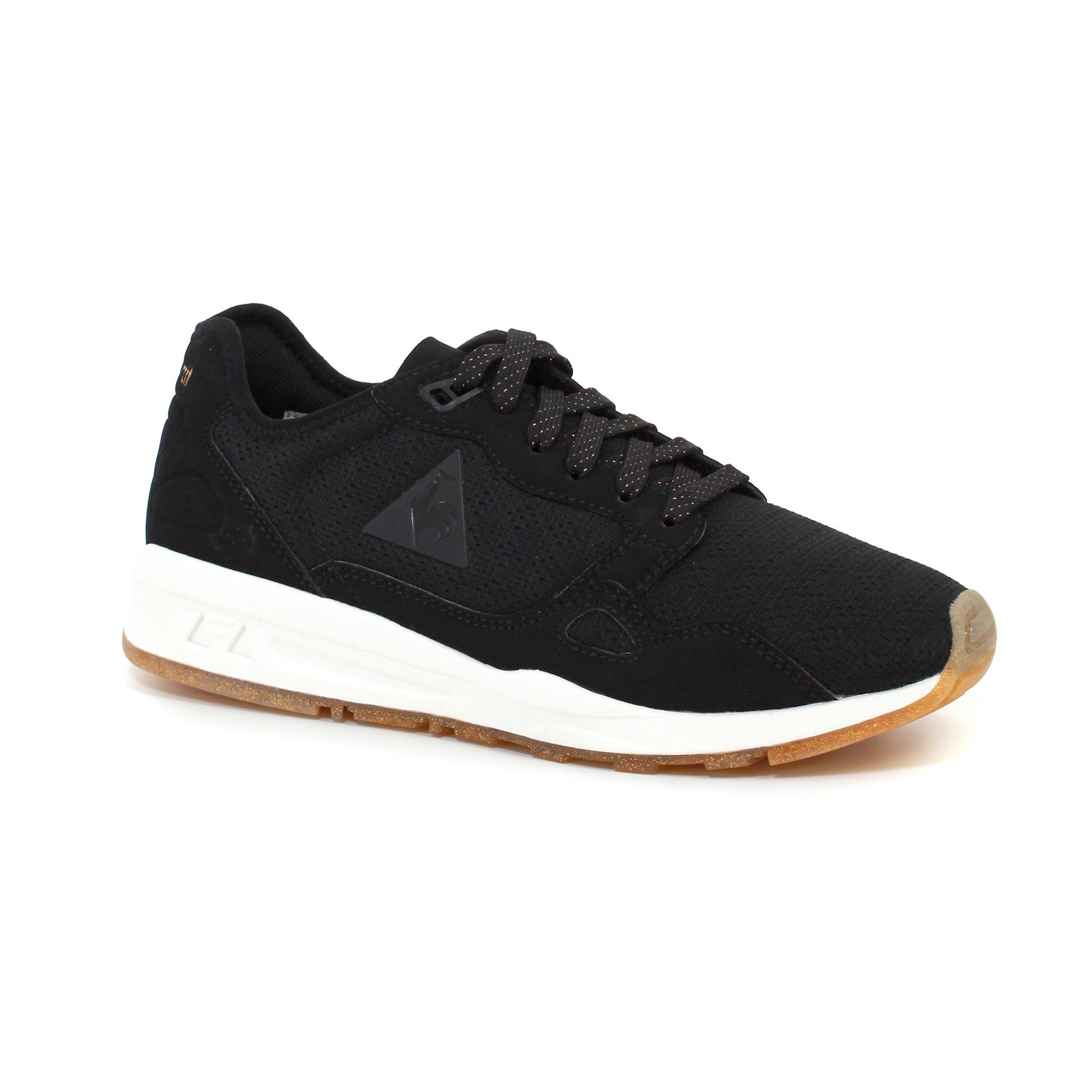 sneakers retro running le coq sportif lcs r9xt w diamond mesh black rose gold Tempo Stores