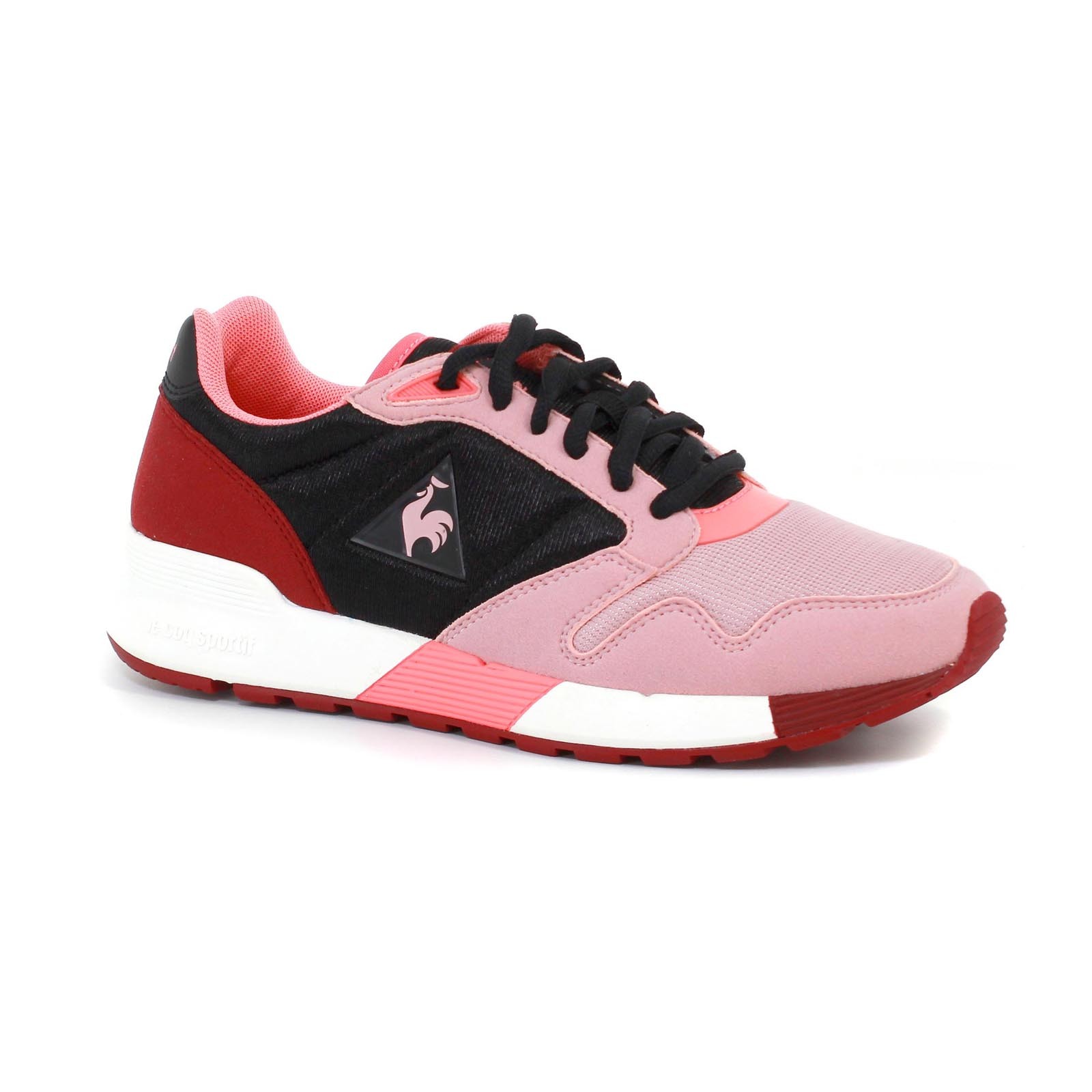 sneakers retro running le coq sportif omega x w mesh black pale
