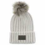 snowcrest pom beanie