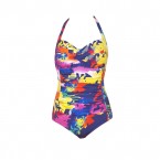 w doris halterneck one piece low cut