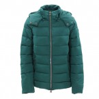 w-hooded padded  jacket