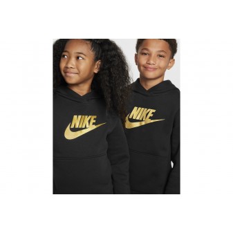nike k nsw club flc hdy gold