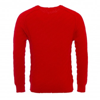 m sweater rosso