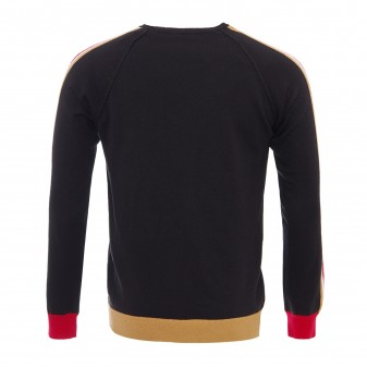 m ls t-shirt stripe with edging