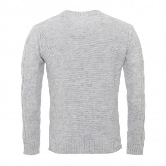 m sweater grigio
