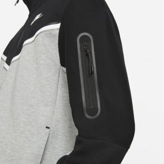 m nsw tch flc hoodie fz wr