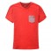 geo jacquard pocket tee ss m pur rouge