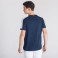 ess tee ss n°8 m dress blues/new optical white