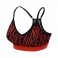 nike indy block logo bra