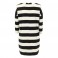 w dress stripe black