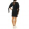 w dress 3/4 sleeve black