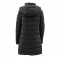 w-hooded padded longline  jacket