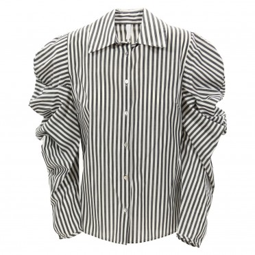 w ls shirt stripe black
