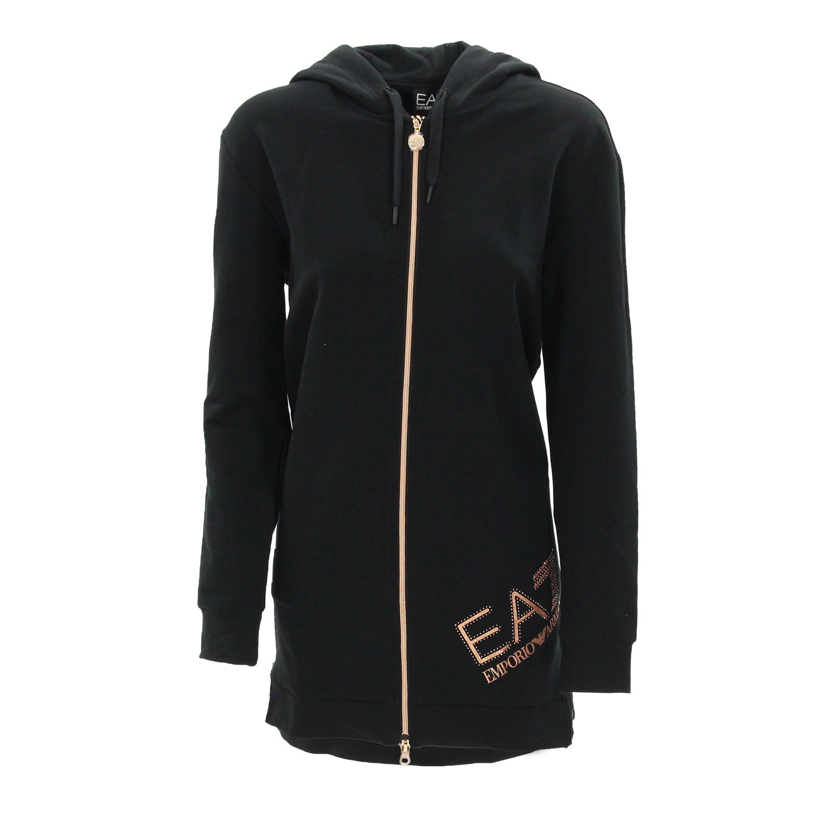 track jacket hooded zip Emporio Armani train logo series w hoodie fz ...