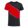 m t-shirt black&red